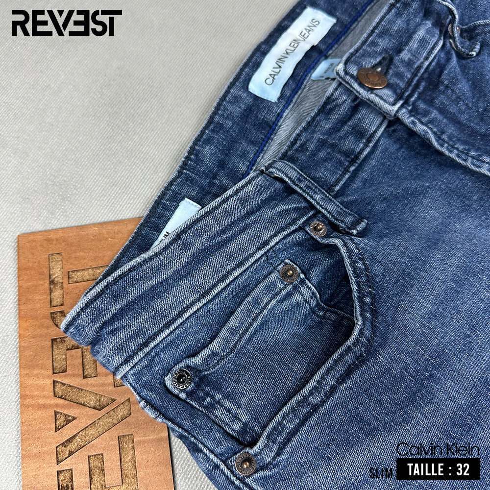 Calvin Klein Jean Taille 32 Slim