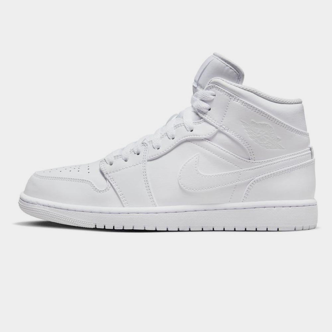 Nike Air Jordan 1 Mid Triple White