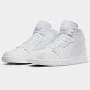 Nike Air Jordan 1 Mid Triple White
