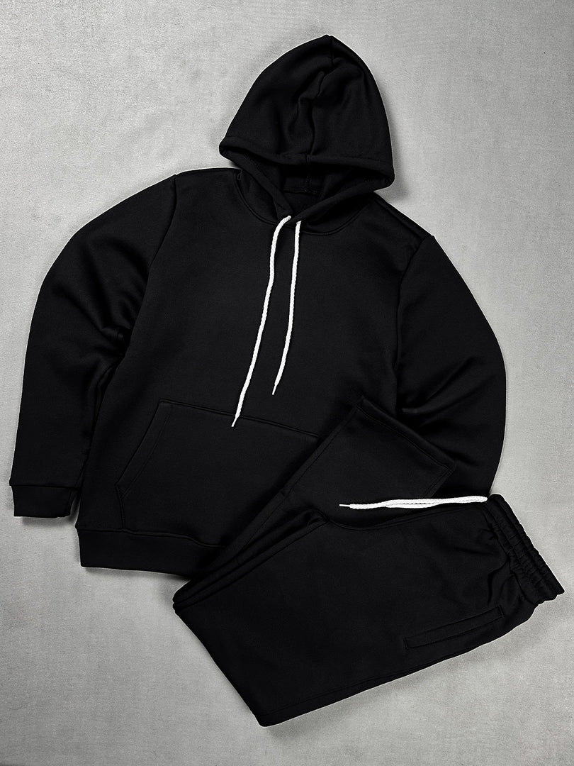 Ensemble Sweat à Capuche & Pantalon Jogging Noir