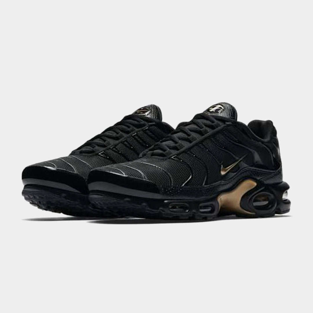 Nike Air Max Plus Black Metallic Gold