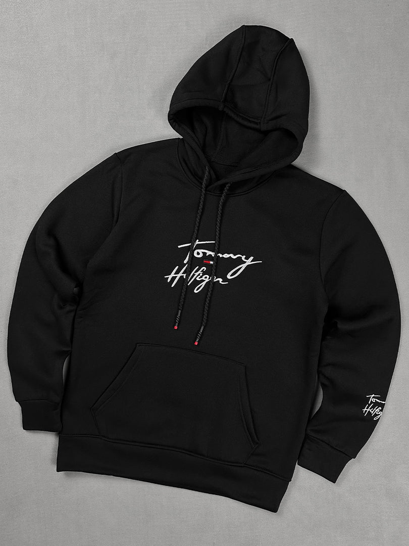 Sweat à Capuche Tommy Hilfiger Noir
