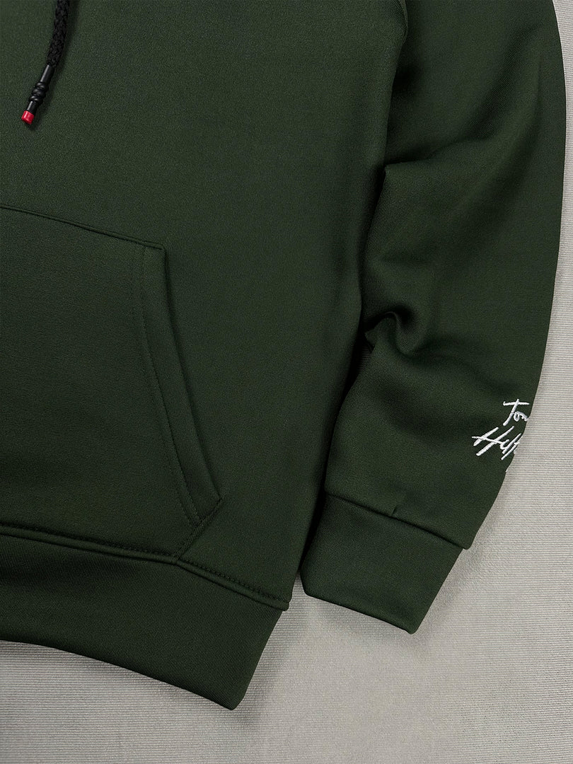 Sweat à Capuche Tommy Hilfiger Vert