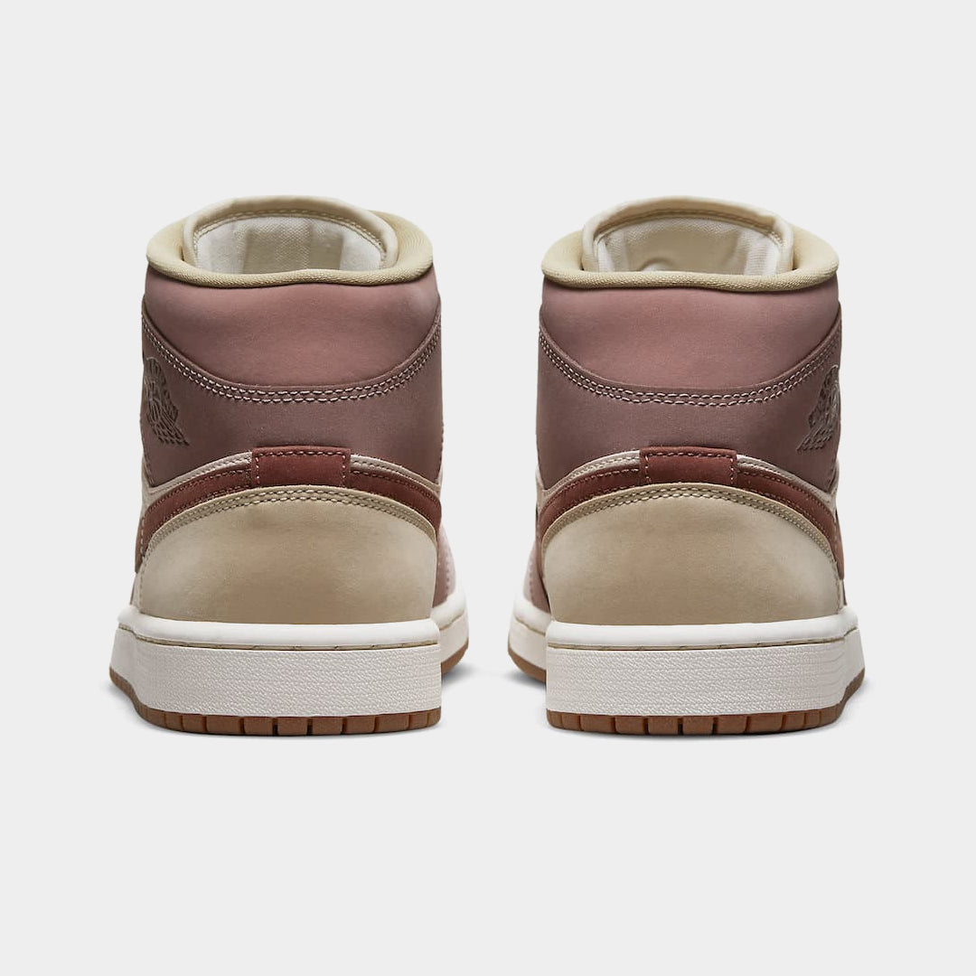 Nike Air Jordan 1 Mid Brown Pink