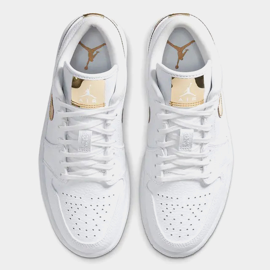 Nike Air Jordan 1 LOW METALLIC GOLD
