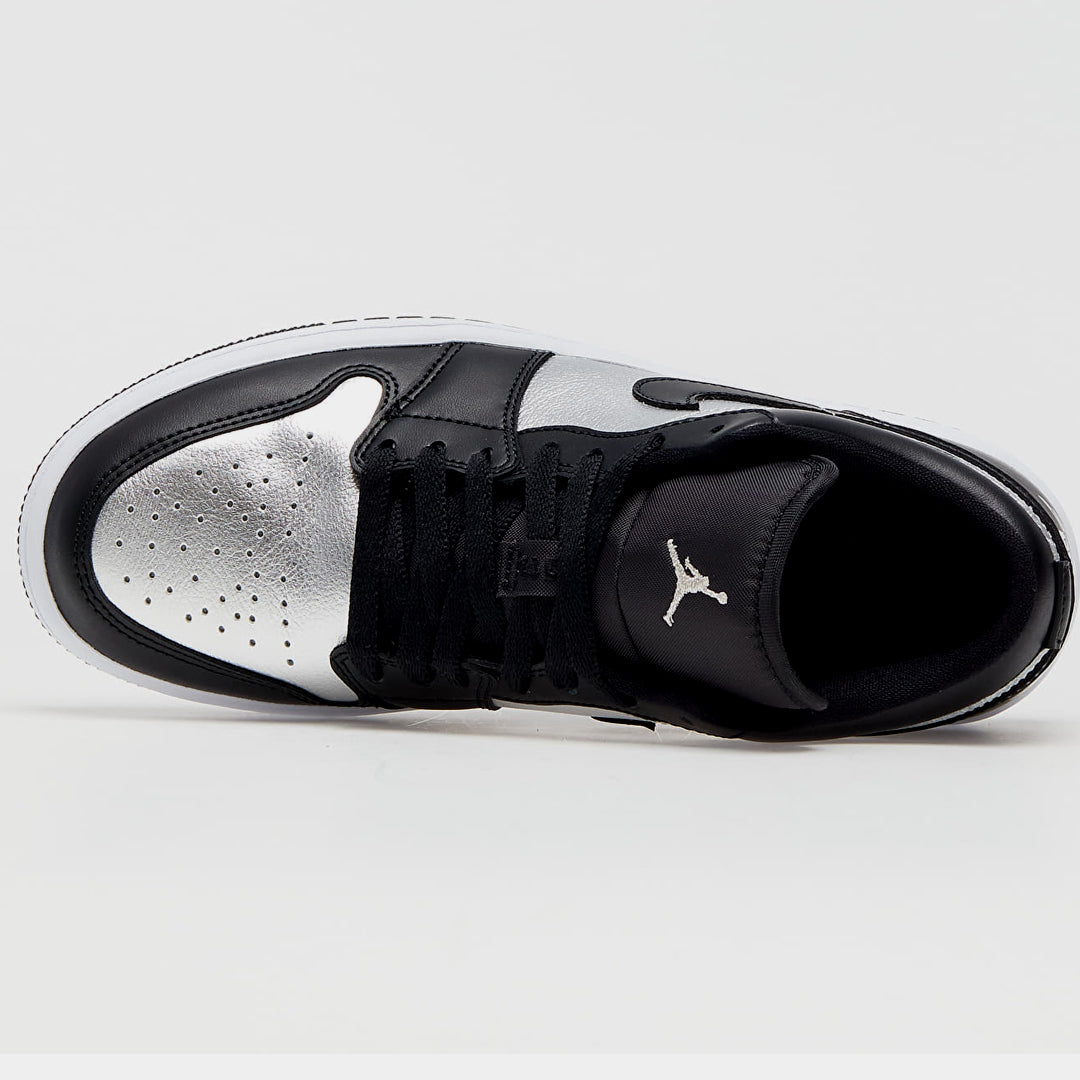 Nike Air Jordan 1 Low Silver Toe