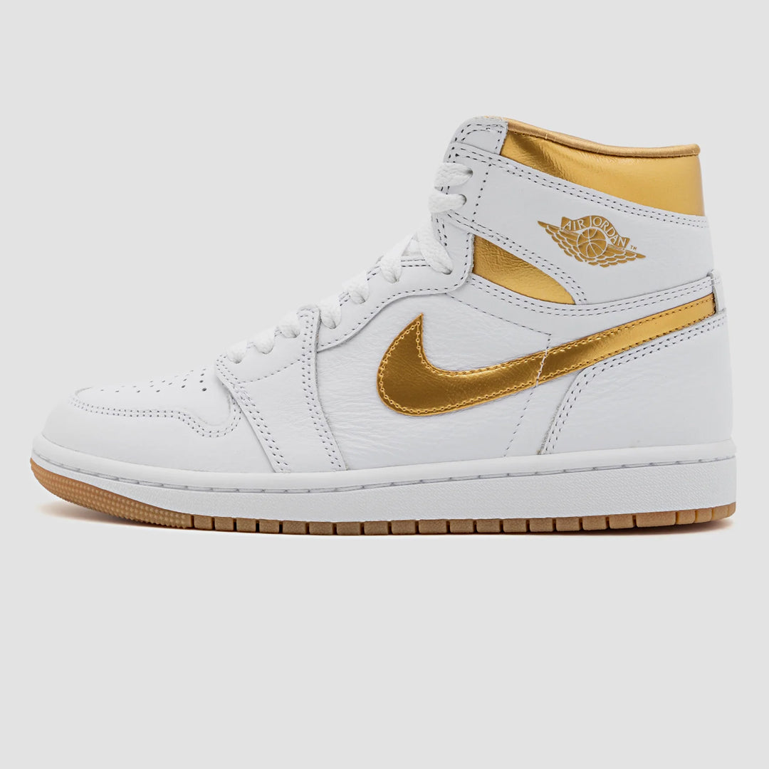 Nike Air Jordan 1 Mid Metallic Gold