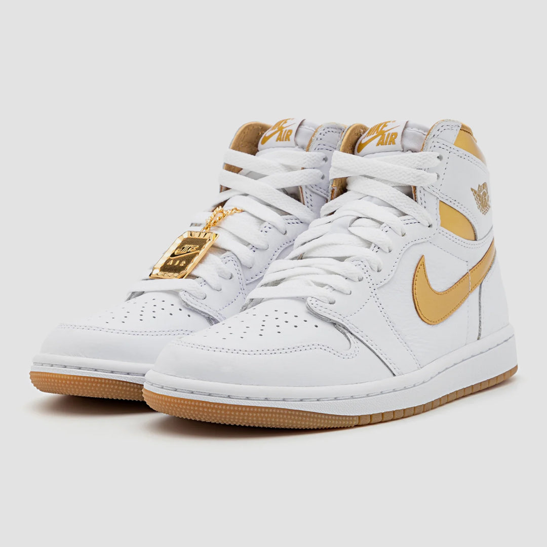 Nike Air Jordan 1 Mid Metallic Gold