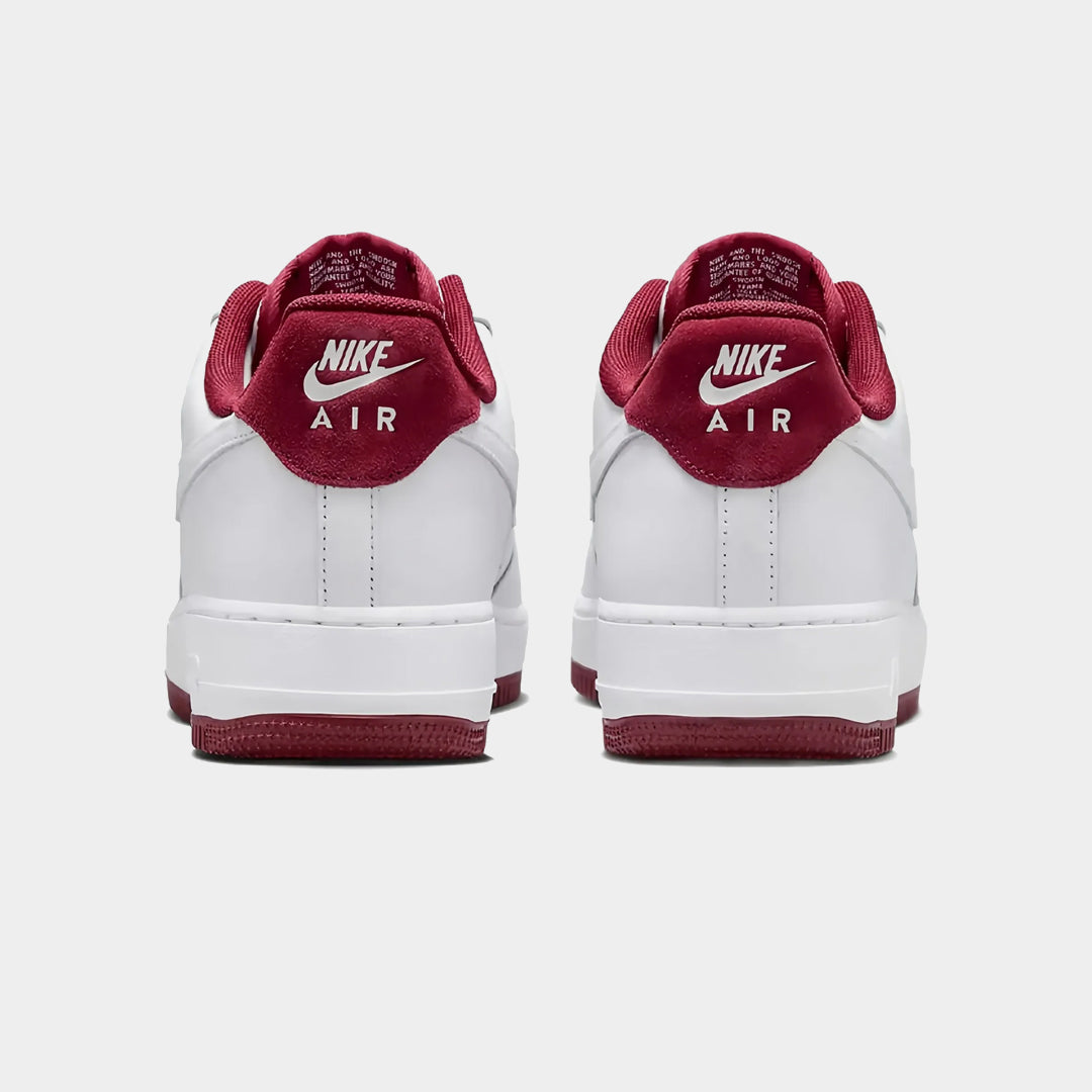 Nike Air Force 1 White Team Red