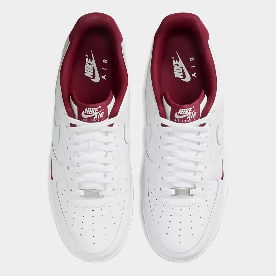 Nike Air Force 1 White Team Red