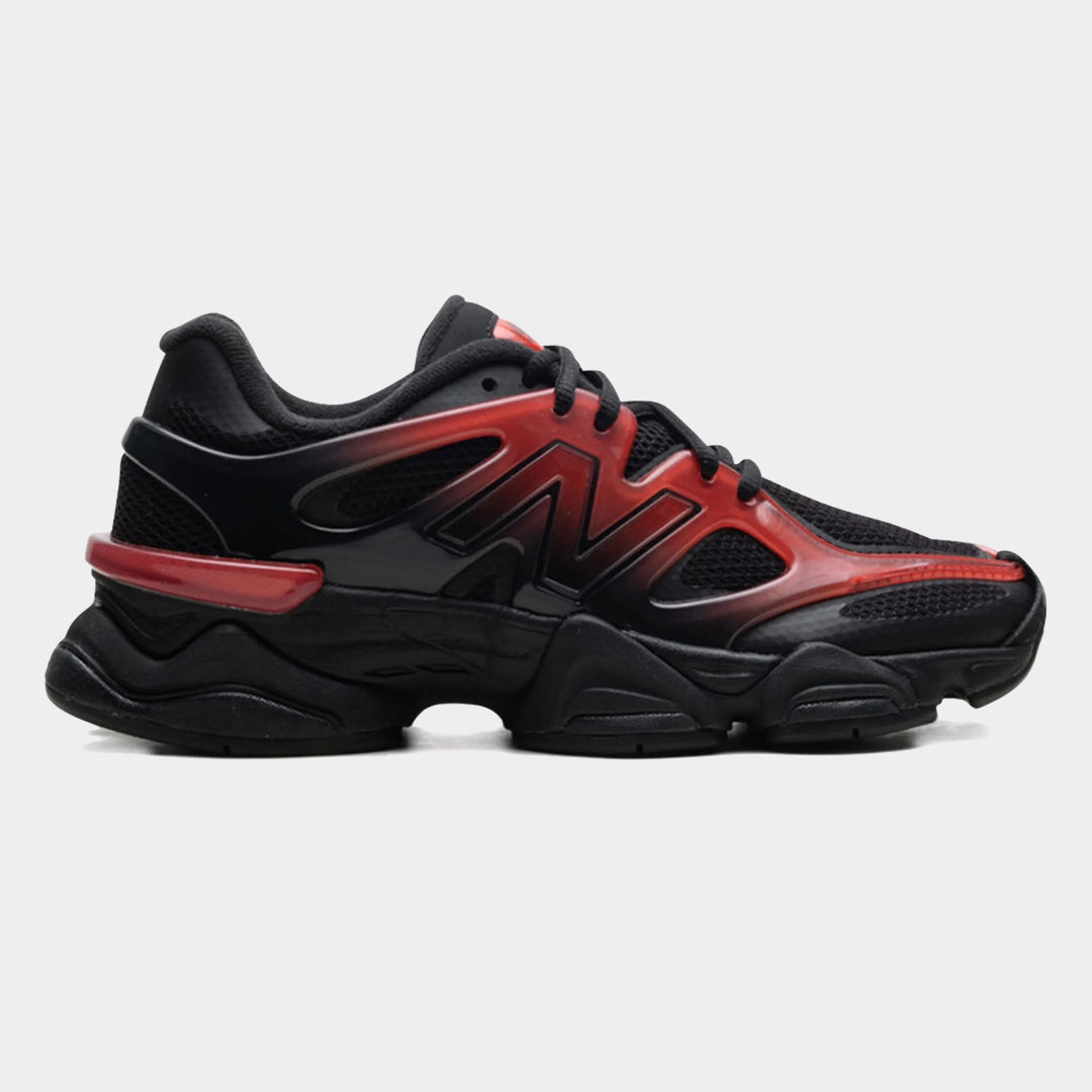 New Balance 9060 X Black Red Gradient