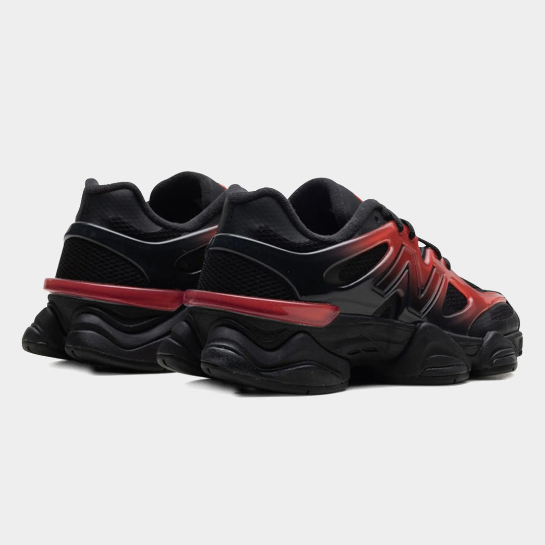 New Balance 9060 X Black Red Gradient