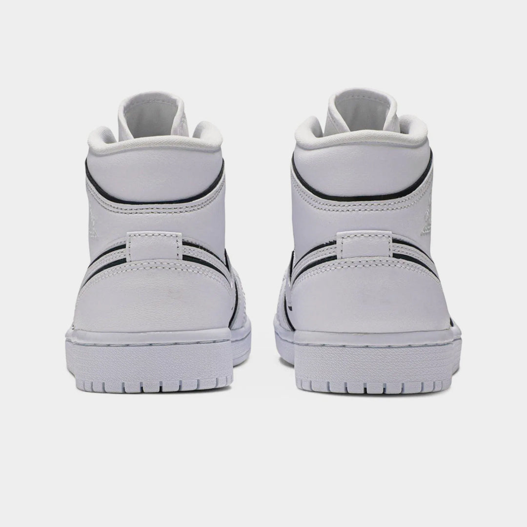 Nike Air Jordan 1 Mid Iridescent Reflective White