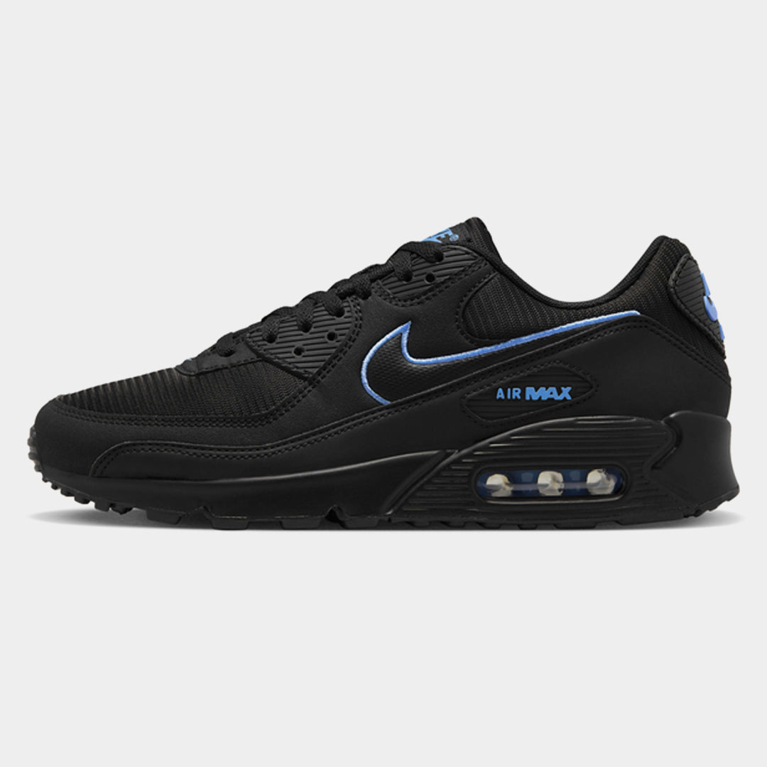 Nike Air Max 90 Black & University Blue