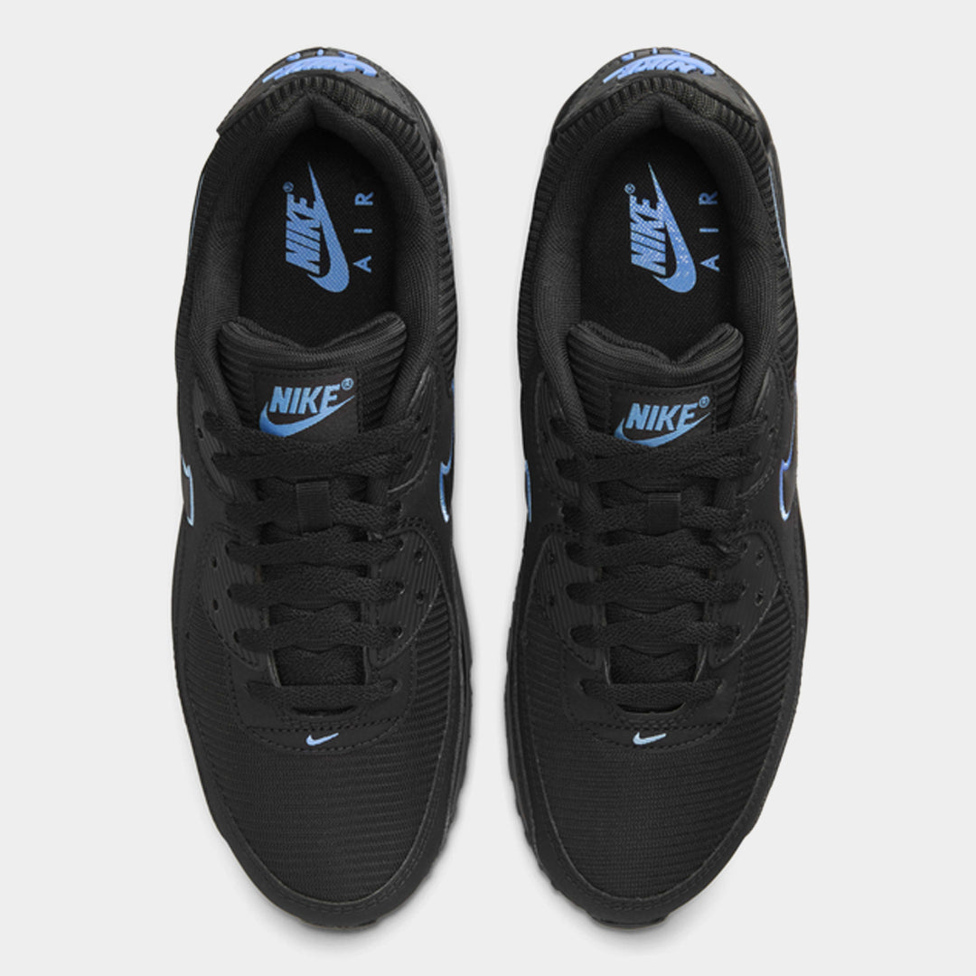 Nike Air Max 90 Black & University Blue