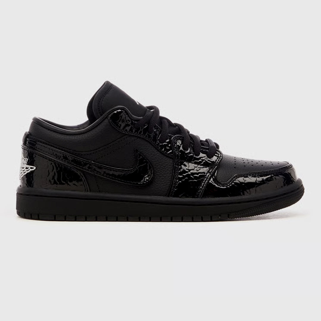 Nike Air Jordan 1 Low Black Croc