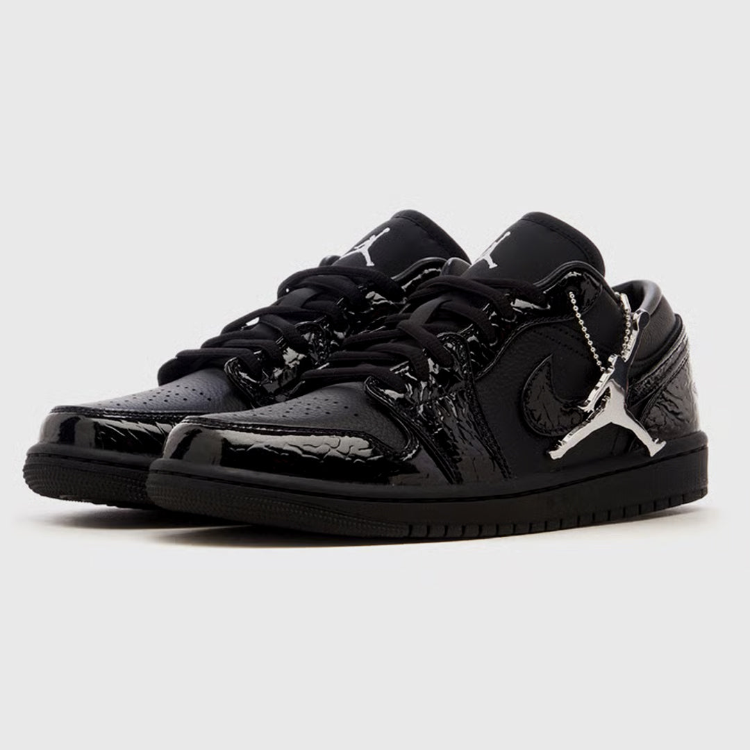 Nike Air Jordan 1 Low Black Croc