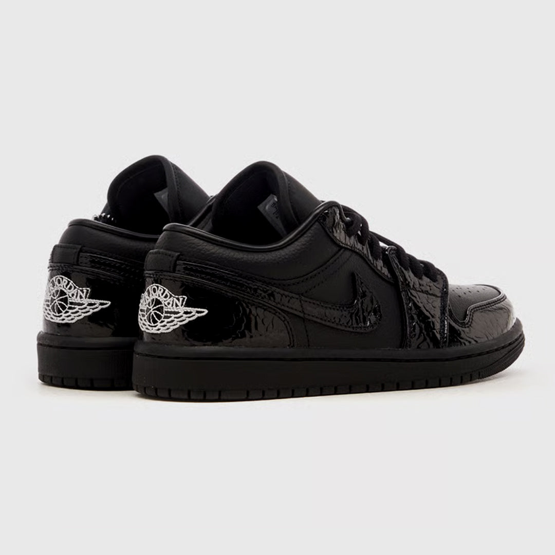 Nike Air Jordan 1 Low Black Croc