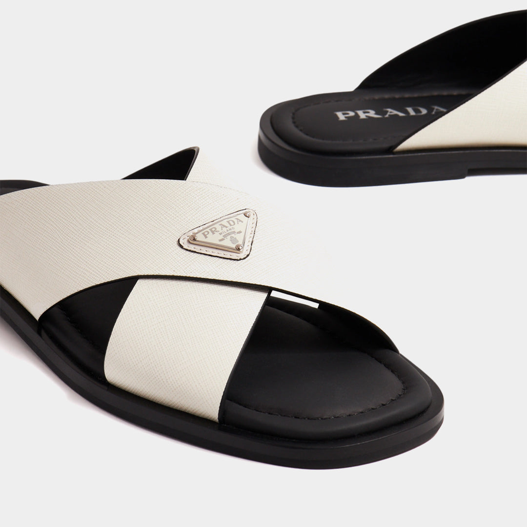 Prada Sandales Saffiano
